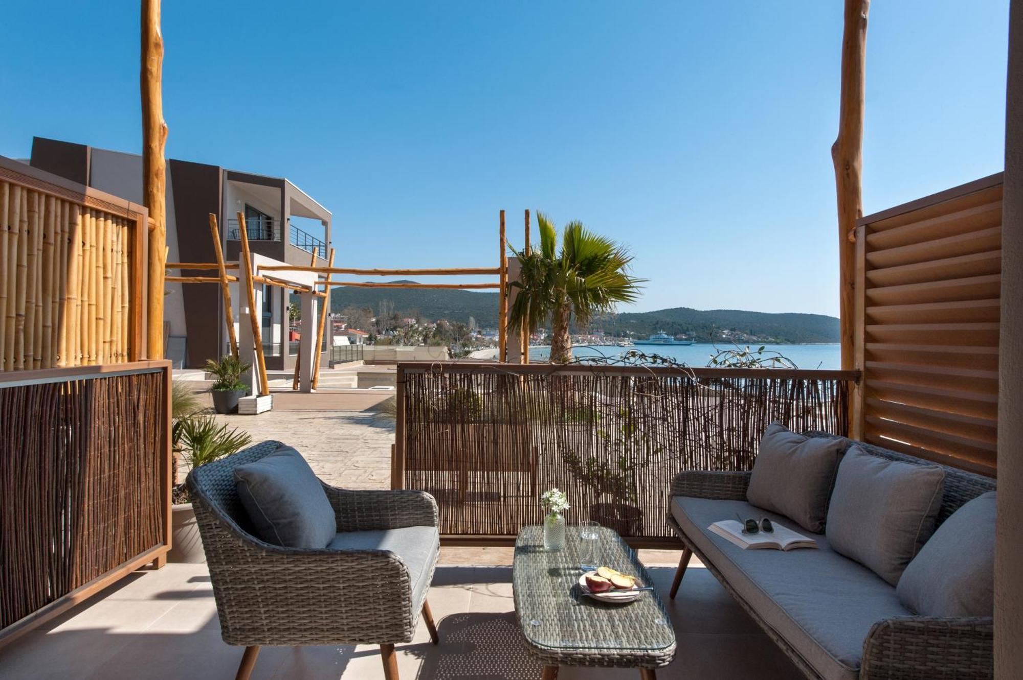 Del Mare Suites Glífa Exterior foto